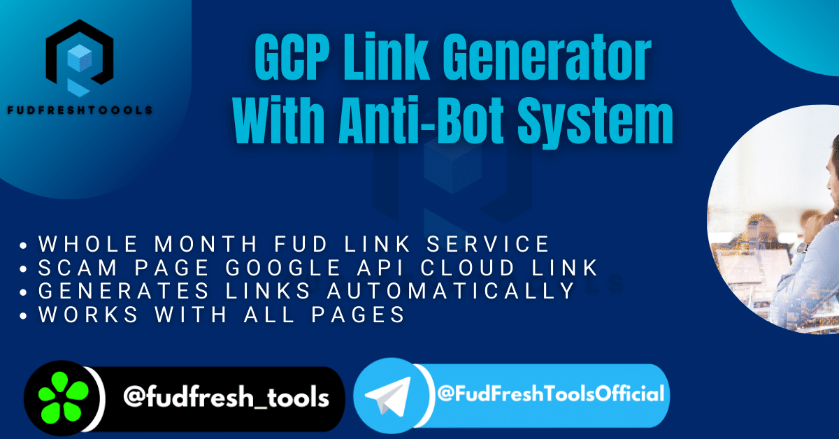 GCP Link Generator With Anti-Bot System