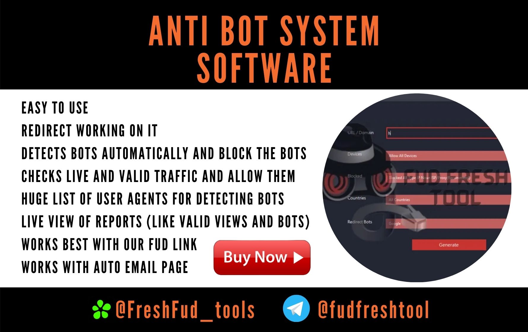 Anti Bot System Software